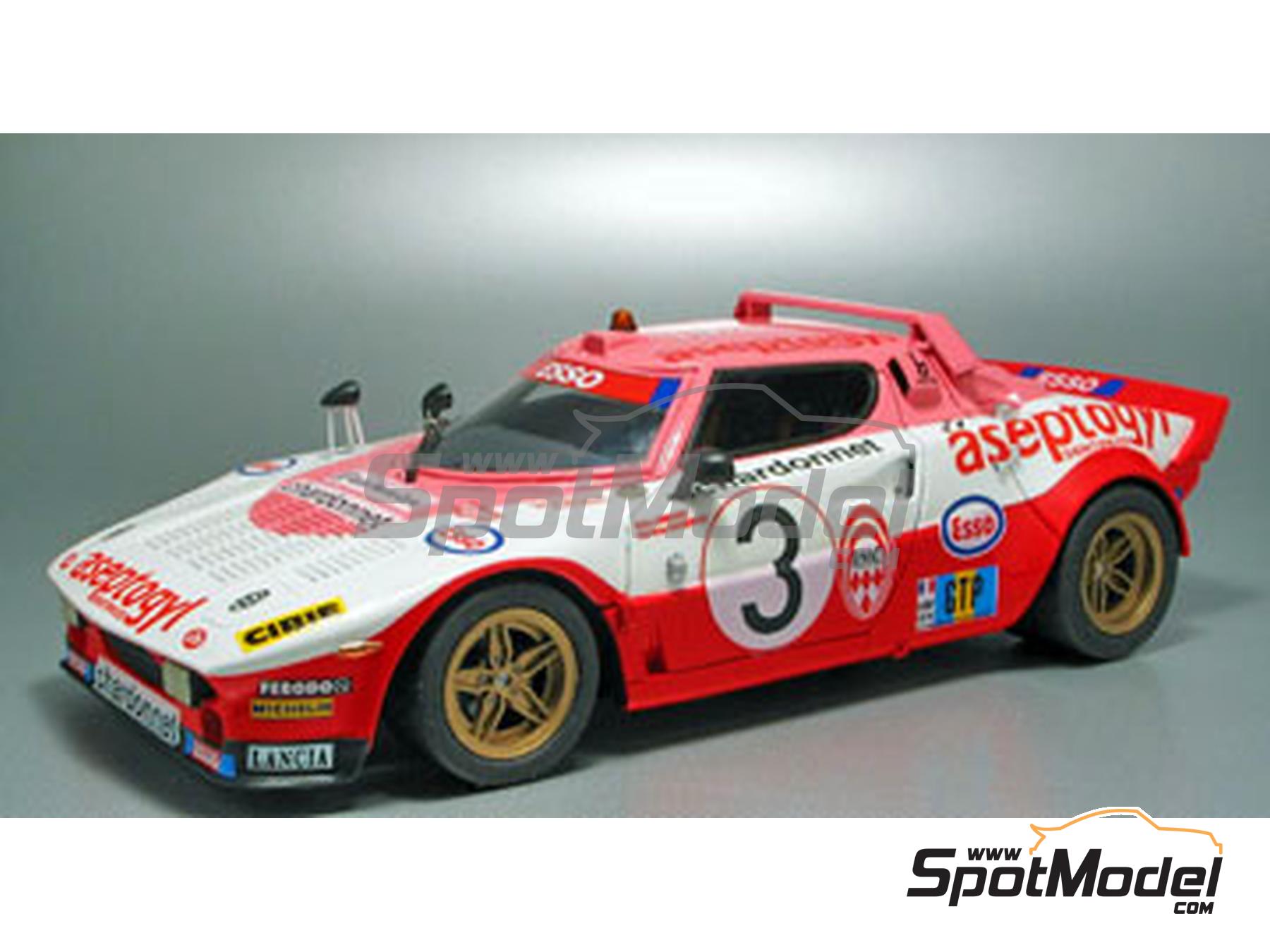 DECALS 1/43 LANCIA STRATOS - #1- JAROSZWICZ - RALLYE DE POLOGNE 1976